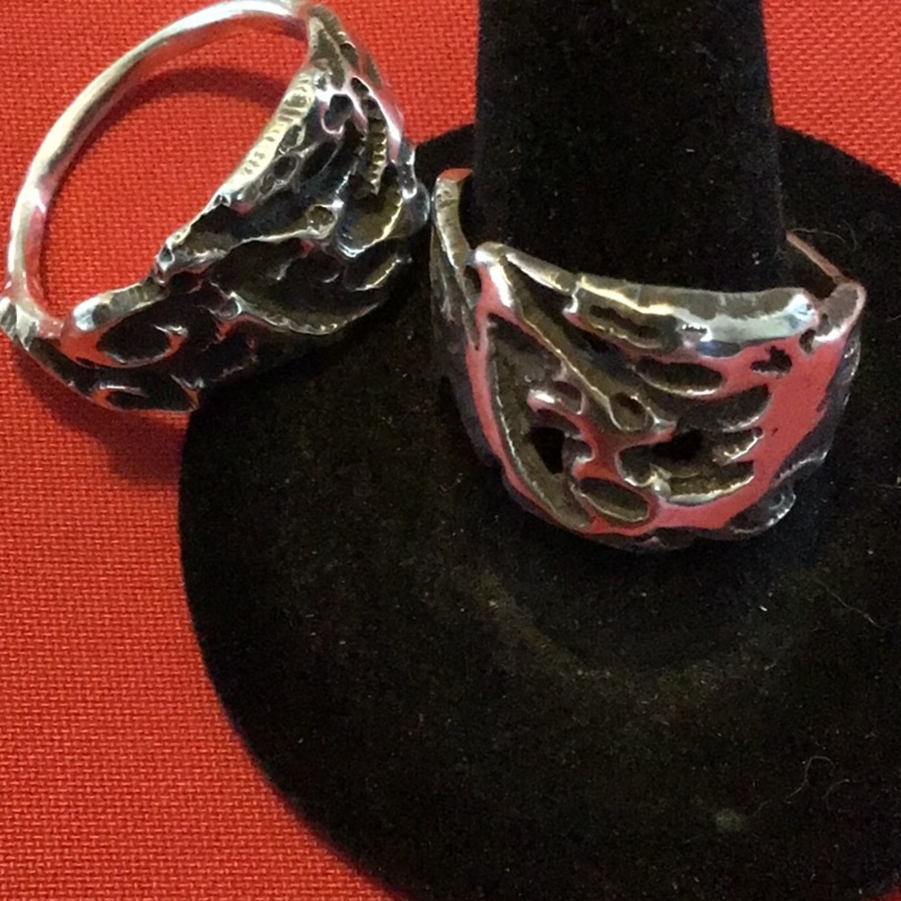 Unisex 925 Dragon ring
